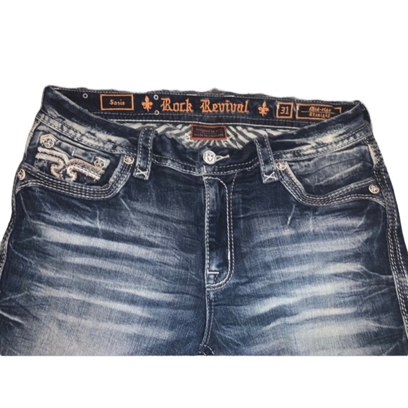 🚫SOLD🚫 BRAND NEW Rock Revival jeans women - Picture 6 of 15